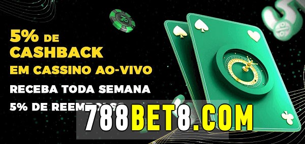 Promoções do cassino ao Vivo 788bet 